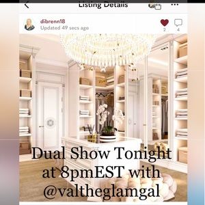 JOIN US! Starting NOW!!!!! Follow @dibrenn18 to join the show! Xoxoxo